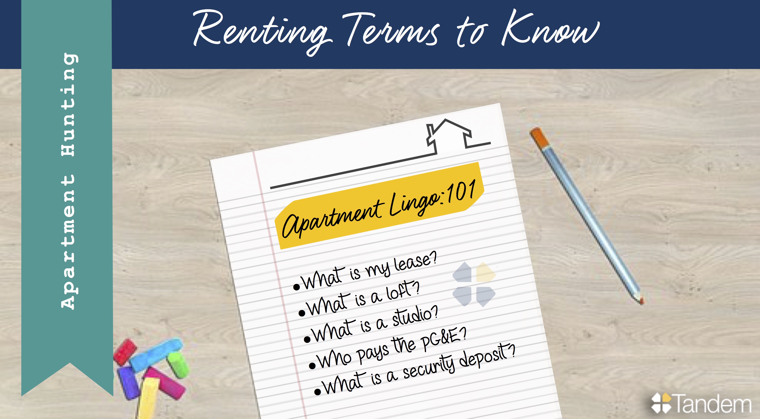 Davis Apartment Renting Terms to Know